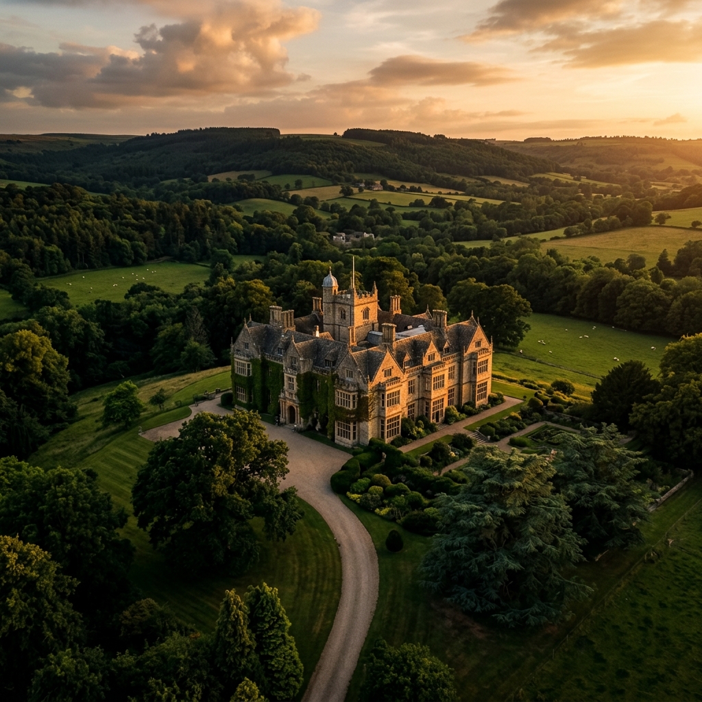Country Estate Background
